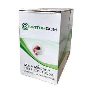 Switchcom C5-UTP-305-R CAT5 - UTP Indoor Red Cable - 305m