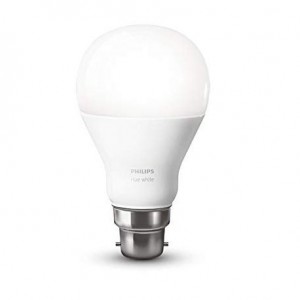 Philips Hue White Wireless LED Light Bulb 9W 806LM  B22 (Works with Alexa, Google Assistant, HomeKit)