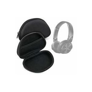 Tuff-Luv A1_354 Hardshell Universal Headphone Case with Netted Compartment - Black 