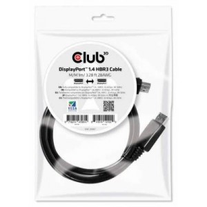 Club 3D CAC-2067-CLUB3D 1m Displayport 1.4 to Displayport Hbr3 MM Cable