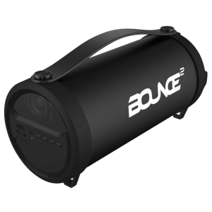 Bounce BO-3008-RA BoomBox Series Tube BT Speaker - Black