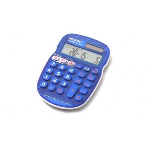 Sharp EL-S25BBL Calculator - Blue