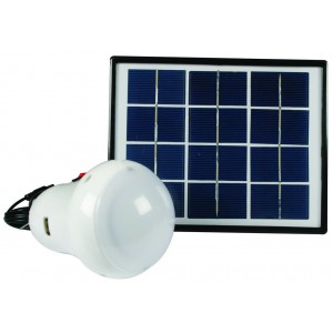 Portable Solar 4 Light Kit