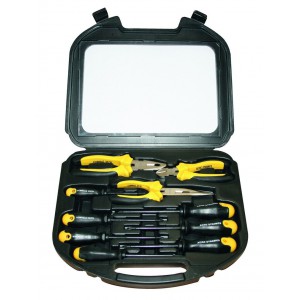 ACDC SB003017 Screwdriver and Pliers Set. 10 Piece