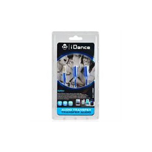 iDance ID-C2-BL Connect-C2 3.5mm 1-2 Splitter - Blue