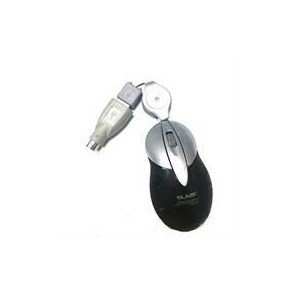 Geeko MO-411 Black/Silver USB Mini Optical Mouse