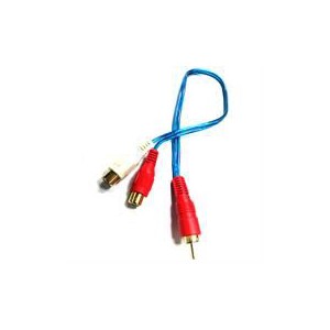 Geeko AVC-3PIN-001 RCA Y Splitter Audio/Video Cable
