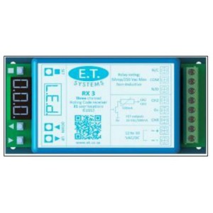 E.T System PA4572 Multi RX-3 ch Receiver