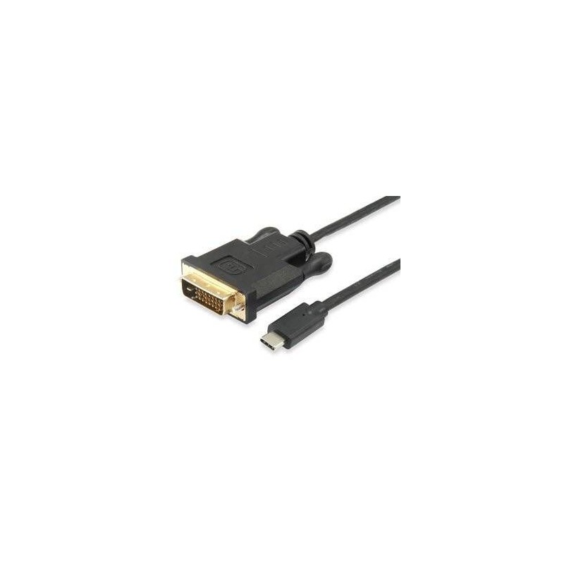 Equip 133468 USB Type C to DVI-D Dual Link Male to Male Cable - GeeWiz