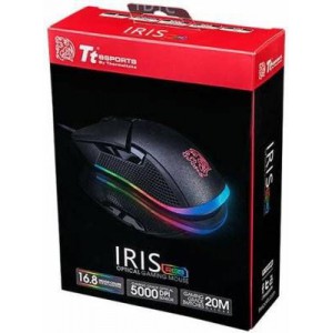Thermaltake MO-IRS-WDOHBK-01 Iris Optical RGB Gaming Mouse