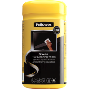 Fellowes 9970330 100 Screen Cleaning Wipes