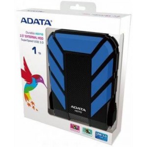 Adata AHD710-1TU3-CBL Black & Blue External 2.5" 1TB USB 3.0 Portable Drive
