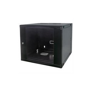 Intellinet 713887 19" Double Section Wallmount Cabinet - 15U - Black