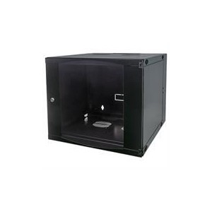Intellinet 713740 19" Double Section Wallmount Cabinet - 6U- Flatpack - Black