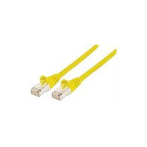 Intellinet 735742 7.5M Yellow Network Cable   CAT6  CU  S/FTP - RJ45 Male / RJ45 Male