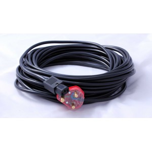 PARROT CABLE POWER IEC TO 3 PIN 10 METER