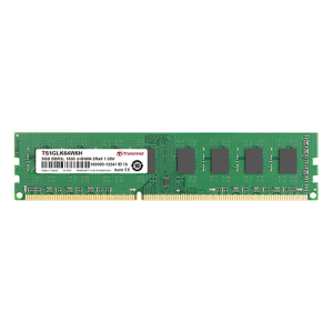 Transcend 8GB DDR3L-1600 Low Voltage \ Dual Voltage Desktop U-DIMM 1.35V/13.5V 2RX8 CL11