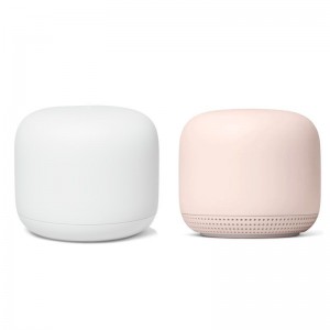 Google Nest Wifi Point and Router  - Sand (2Pack)