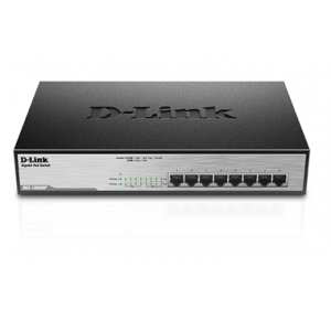 D-Link 8-Ports 10/100/1000Mbps Unmanaged Gigabit Switch 