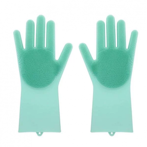 MultiPurpose Scrubbing Gloves - Mint