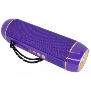 Microworld H13 Purple Bluetooth Speaker / USB / FM / MicroSD