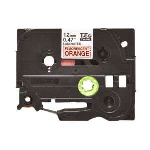 Brother TZE B31 Labelling Tape Cassette - 12mm Black on Orange 5m