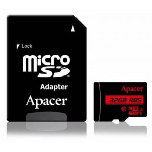 Apacer 32GB Micro SD Card With Adapter - C10