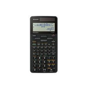 Sharp EL-W506T-BGY Black Scientific Calculator