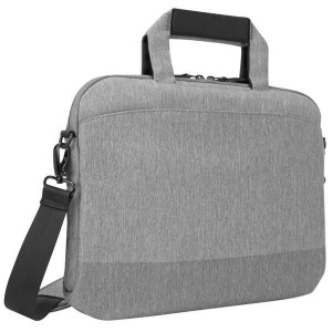 Targus CityLite Laptop Case Shoulder Bag Best for Work, Commute or University, fits Laptops up to 14” - Grey