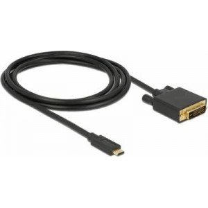 Microworld USB Type-C Male to DVI Male Cable