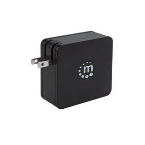 Manhattan Power Delivery Wall Charger - Black
