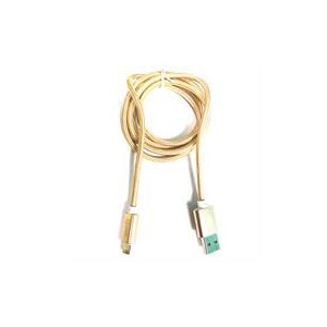 iJam USB A 2.0 to Micro B with Data Sync Cable 1m - Gold