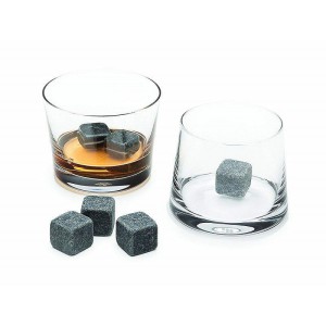 Gift Tribe Granite Whisky Stones Gift Set - Set of 9