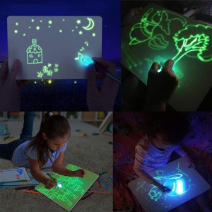 Glow In The Dark Neon Doodle Board