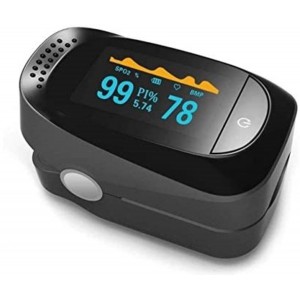 Finger Pulse Oximeter Fingertip Heart Rate Monitor