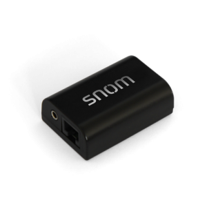 Snom EHS Wireless Headset Adapter - Assisting cordless headsets to integrate with Snom 320  360  370  870