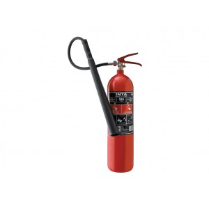 INTASAFETY 5 Kg CO2 Fire Extinguisher (Steel Alloy)