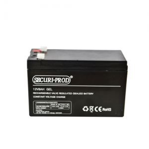 Securi-Prod Sealed Lead Acid (SLA) Battery 12V 8.0AH High Rate AGM