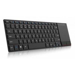 Zoweetek ZW-K22 Black 2.4GHz Wireless Keyboard + Touch Panel
