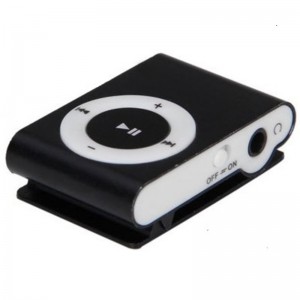 Pocket MP3 Player With Back Clip - Uses Micro SD