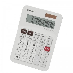 Sharp  EL-331FB  Business Pocket Calculator - White