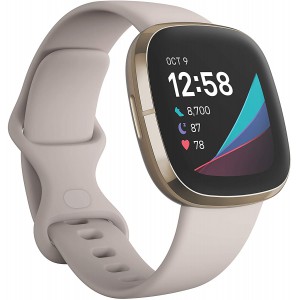 Fitbit Sense Advanced Health Smartwatch with tools for Heart Health/ Stress Management/ Skin Temperature Trends