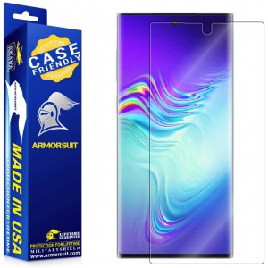 ARMORSUIT MILITARYSHIELD - Samsung Galaxy Note 10 Plus 6.8" Screen Protector - FULL EDGE coverage - Case Friendly (Anti-Bubble &amp; Extreme Clarity)