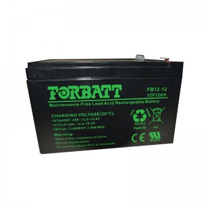 Forbatt 12v 12Ah AGM Lead Acid Battery