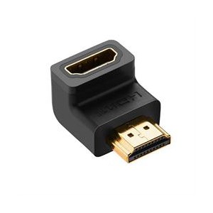 Ugreen HDMI 90° Down M to HDMI F Adapter - Black