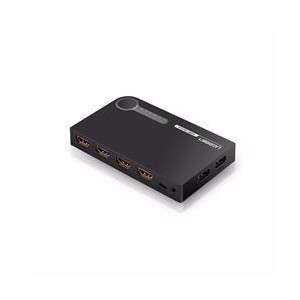 Ugreen 5X1 HDMI 5-Port Amplified Switch - Black