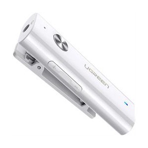 Ugreen 3.5mm Bluetooth 5.0 Wireless Audio Adapter - White