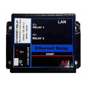 Micro Instruments 2 Port Ethernet Relay- 12V