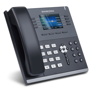 Sangoma - IP Phone S505 Mid Level Phone  3.5 Inch Color screen  35 Programable softkeys  4 x VoIP ac