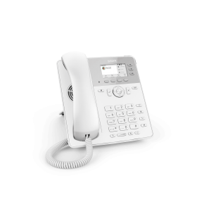 Snom D717 6-line Desktop SIP Phone in White - Wideband Audio - Wide Colour TFT Display - USB